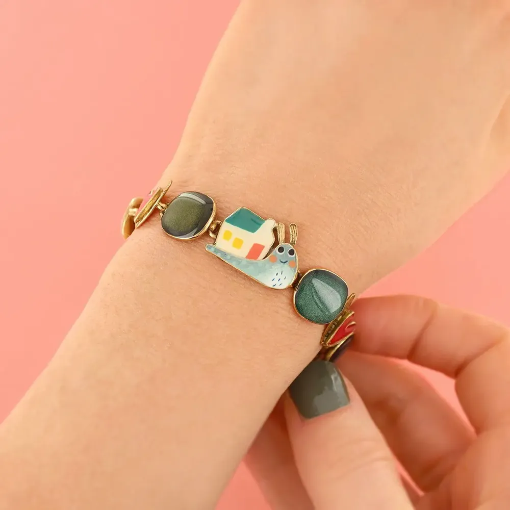 Bijoux - BRACELET SWEET HOME COULEUR BRONZE MULTI - TARATATA BIJOUX