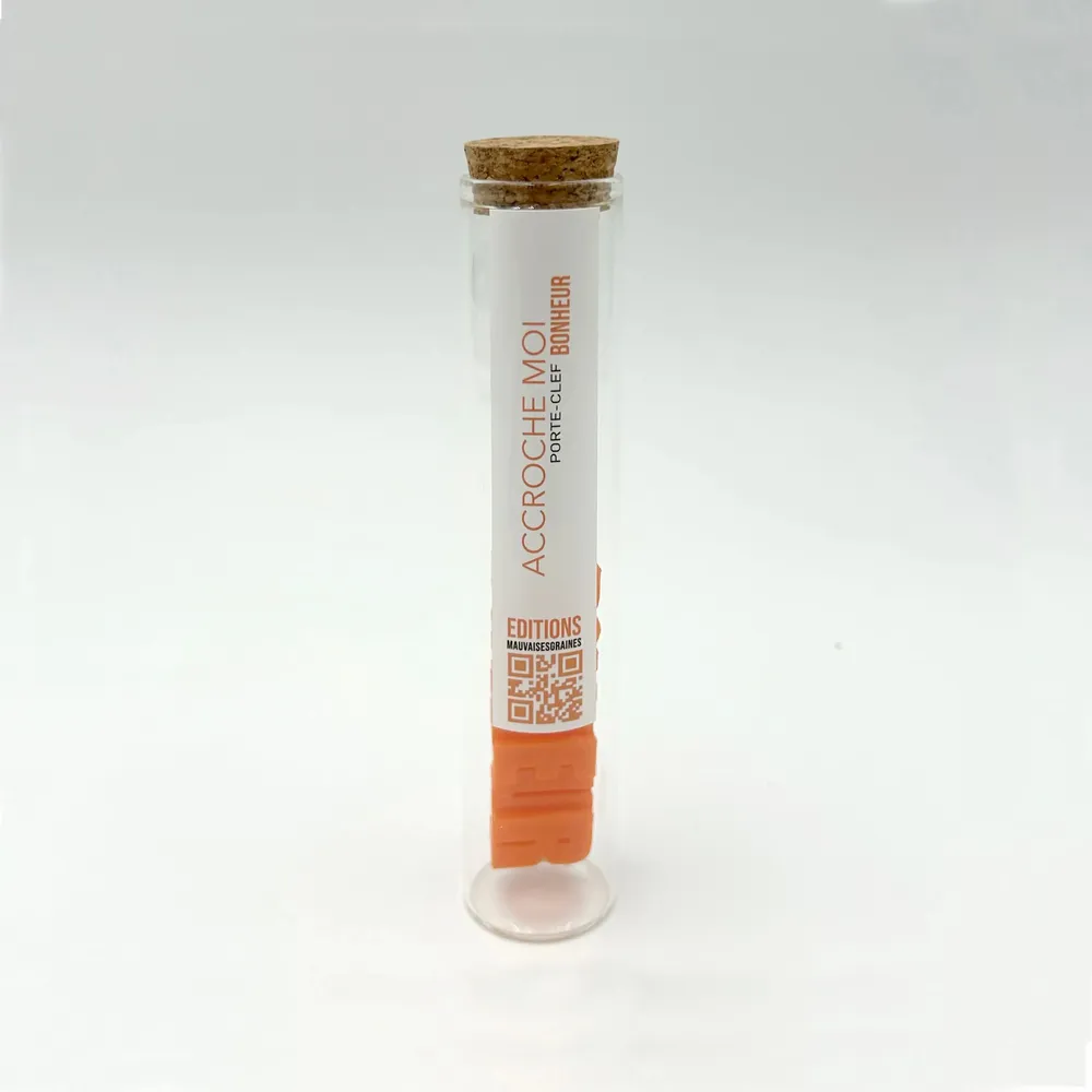 Petite maroquinerie - Porte-clés à message – BONHEUR - MAUVAISES GRAINES