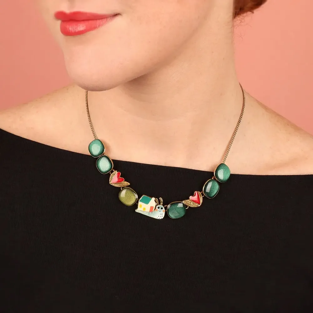 Bijoux - COLLIER SWEET HOME COULEUR BRONZE MULTI - TARATATA BIJOUX