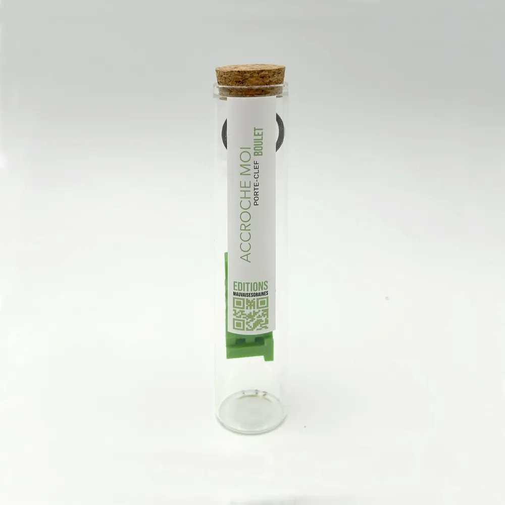 Leather goods - Message keychain — BOULET - MAUVAISES GRAINES