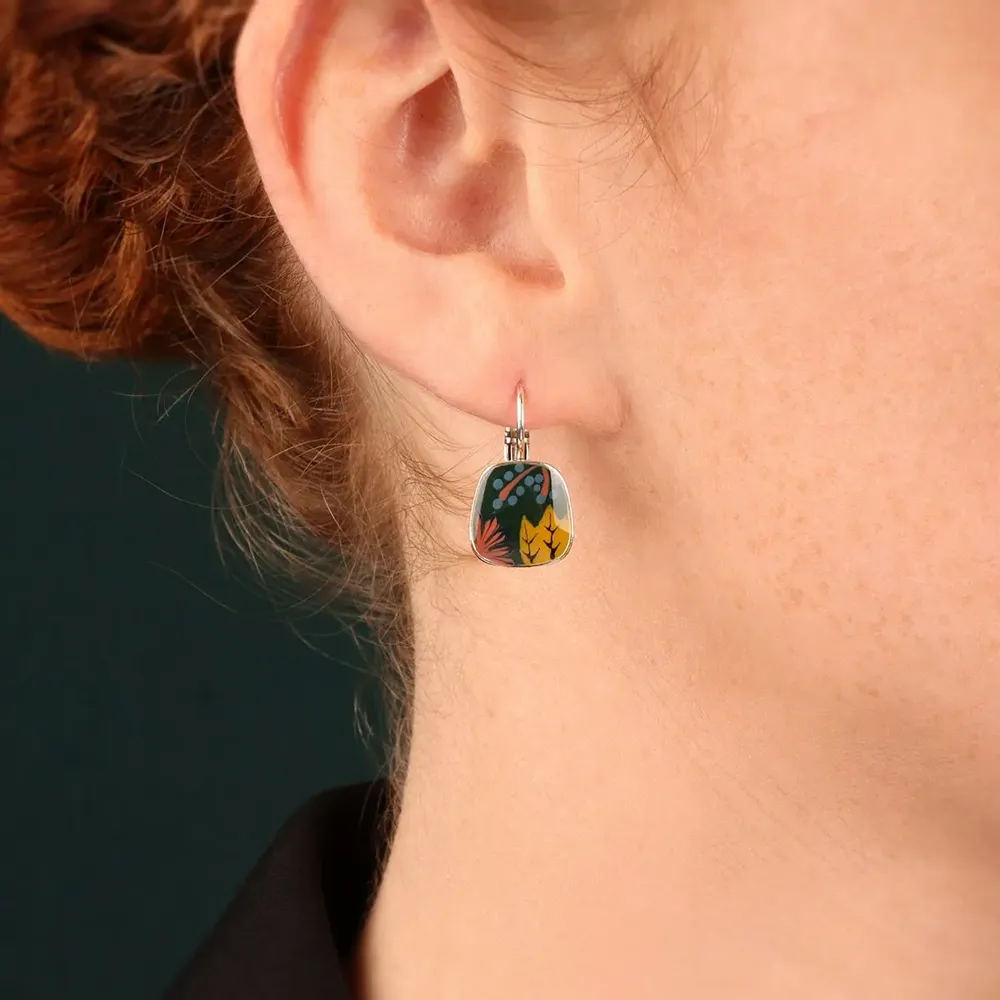 Jewelry - MINI SLEEPING BED SILVER BLUE - TARATATA BIJOUX