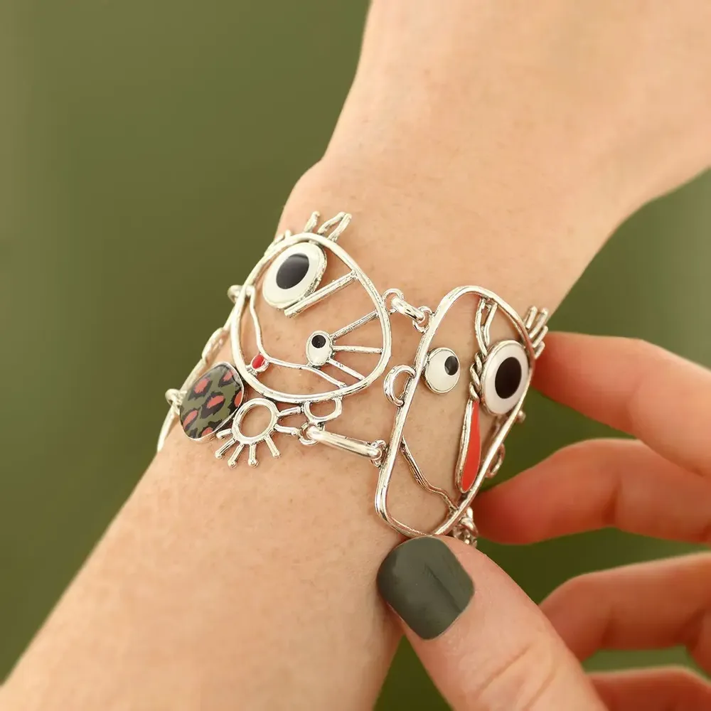 Jewelry - SILVER MULTI FILIPENDULUM BRACELET - TARATATA BIJOUX