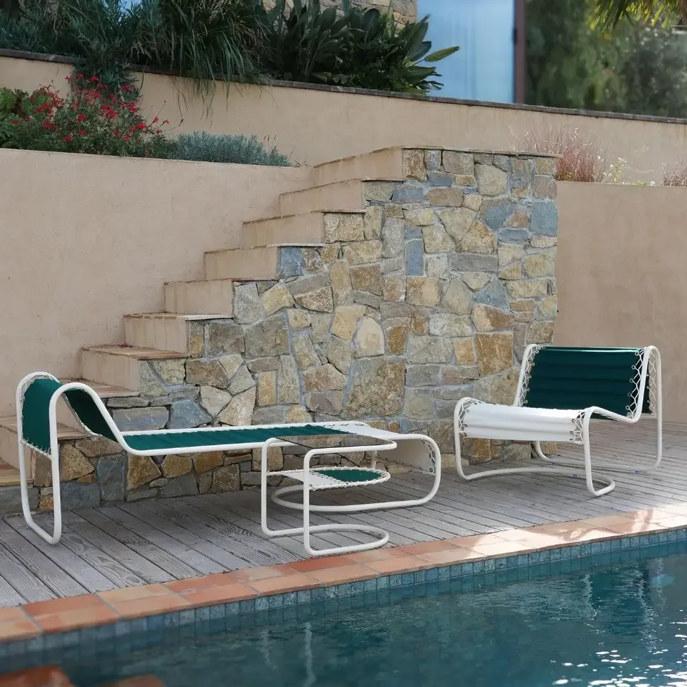 Fauteuils de jardin - Fauteuil Campo outdoor bicolore - HONORÉ