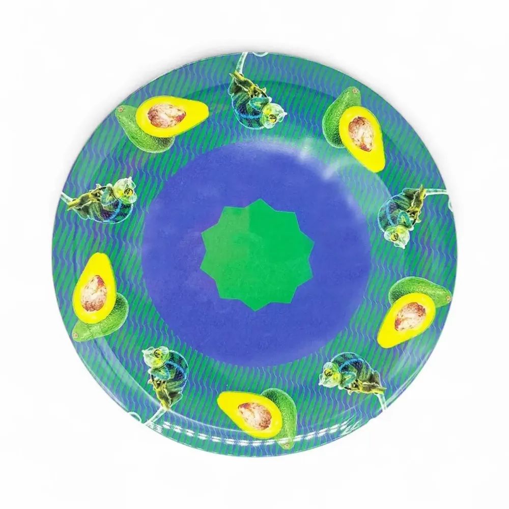 Everyday plates - Lemon Cheetah Plate - MAISON SAWA