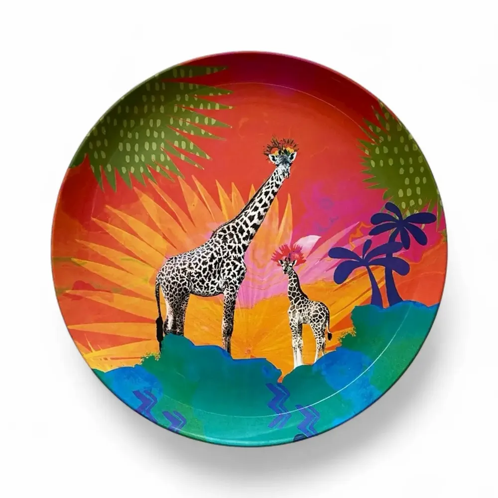 Everyday plates - Lemon Cheetah Plate - MAISON SAWA