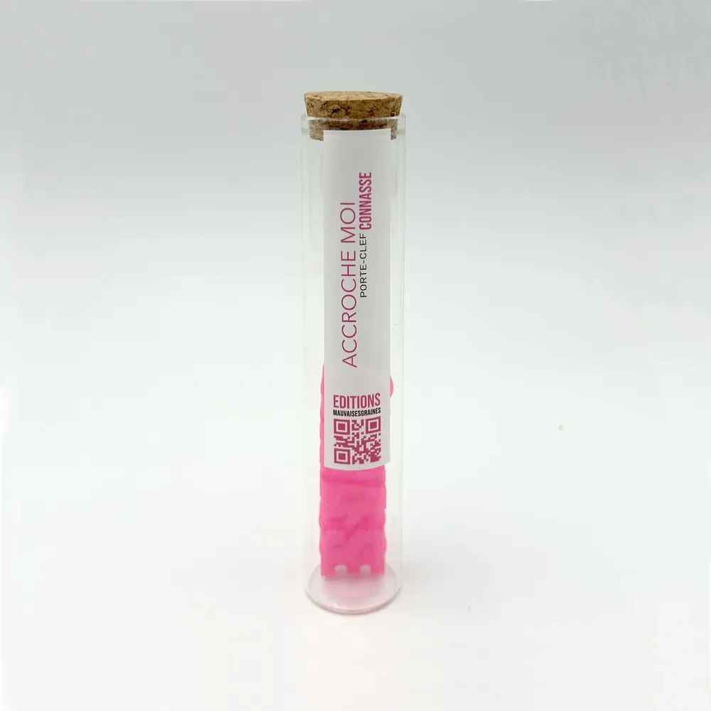 Cadeaux - Porte-clés à message – CONNASSE - MAUVAISES GRAINES