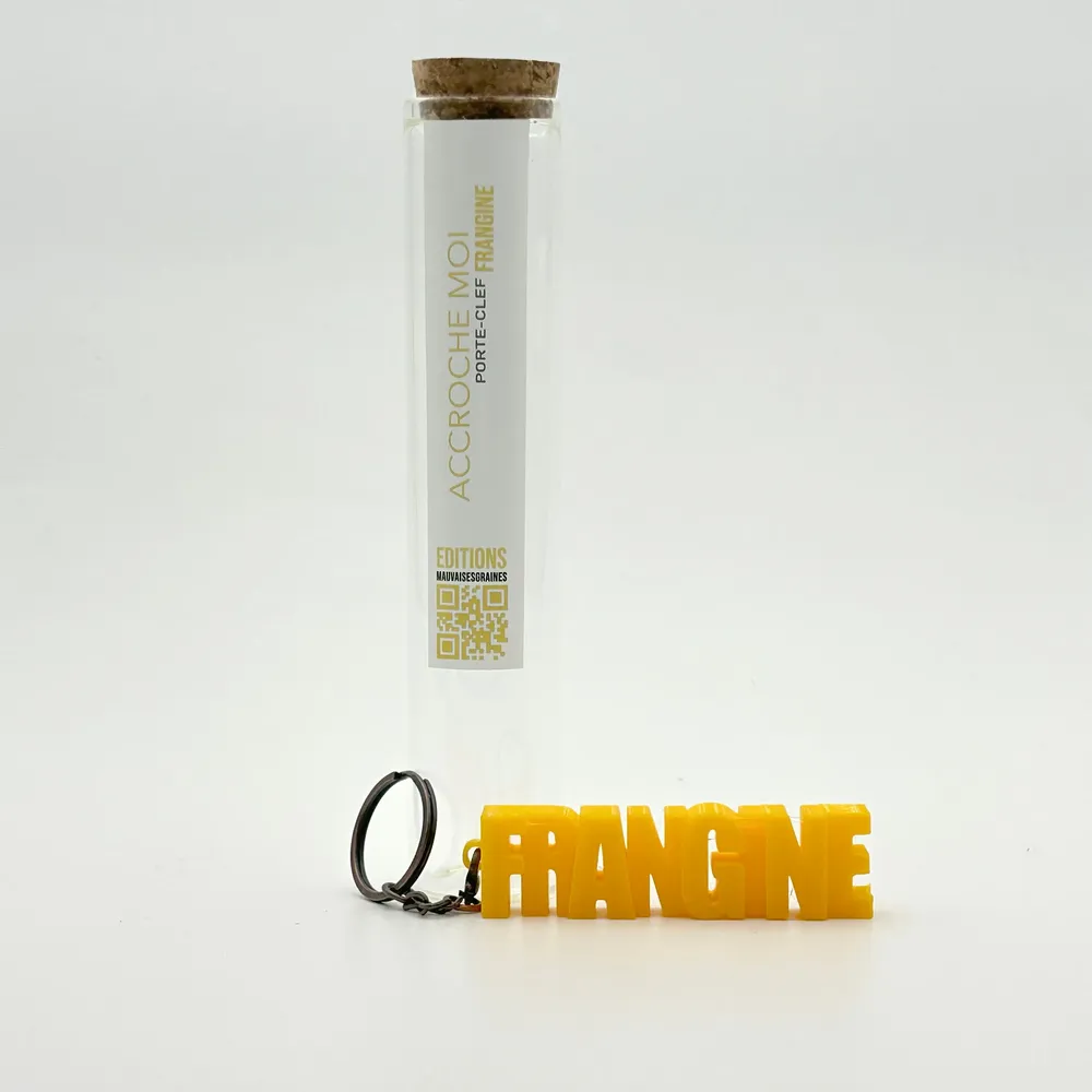 Petite maroquinerie - Porte-clés à message – FRANGINE - MAUVAISES GRAINES