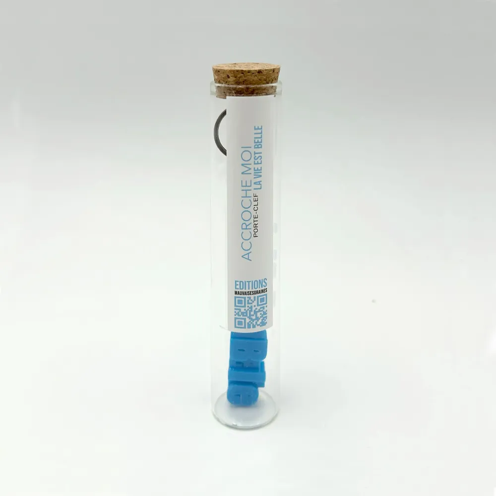 Petite maroquinerie - Porte-clés à message – LA VIE EST BELLE - MAUVAISES GRAINES