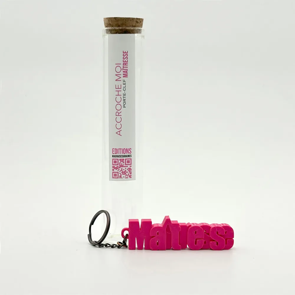 Gifts - Message keychain — MISTRESS - MAUVAISES GRAINES