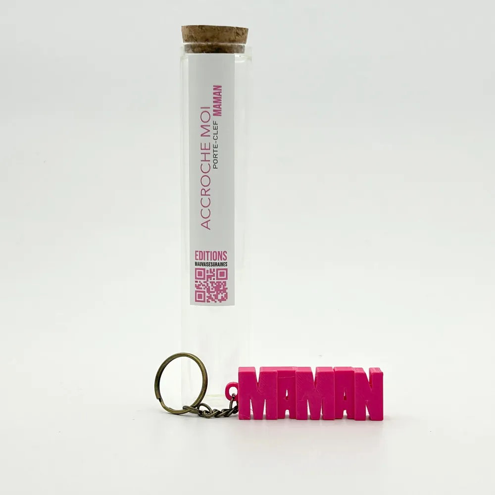 Cadeaux - Porte-clés à message – MAMAN - MAUVAISES GRAINES