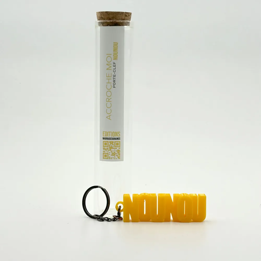 Cadeaux - Porte-clés à message – NOUNOU - MAUVAISES GRAINES
