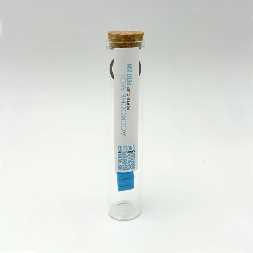 Cadeaux - Porte-clés à message –PETIT CON - MAUVAISES GRAINES