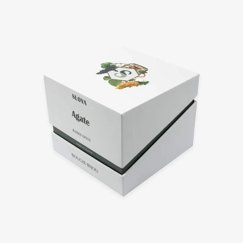 Candles - Agate Stone Jewelry Candle – Divine Grape Fragrance - SLOYA