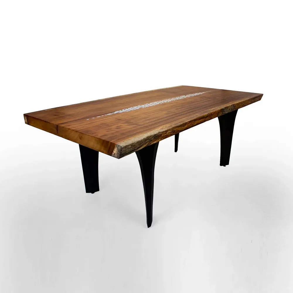 Dining Tables - Cluster - Table - Iroko Wood - DAMJ