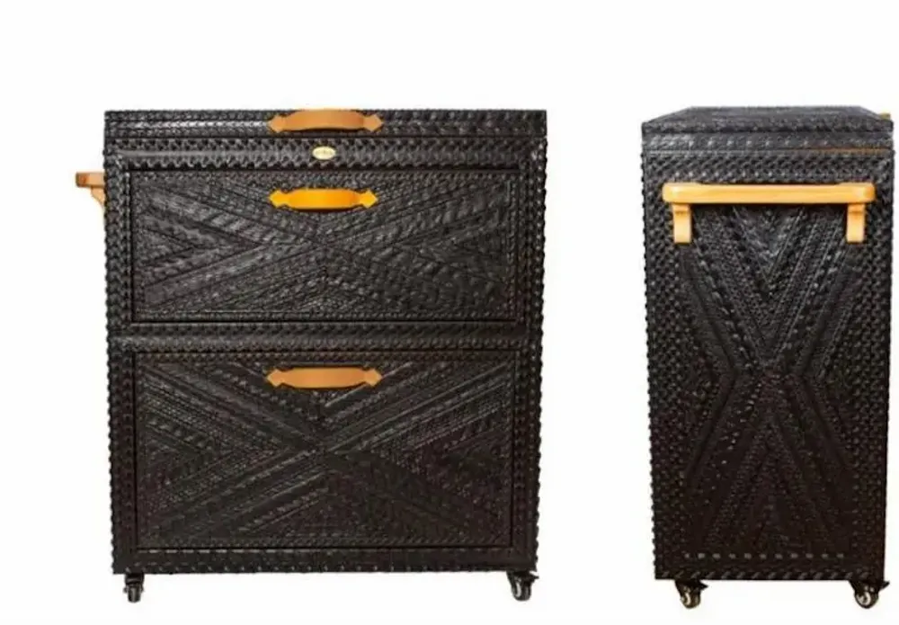 Consoles - COFFRE À VIN RECYCLÉ - BADEE