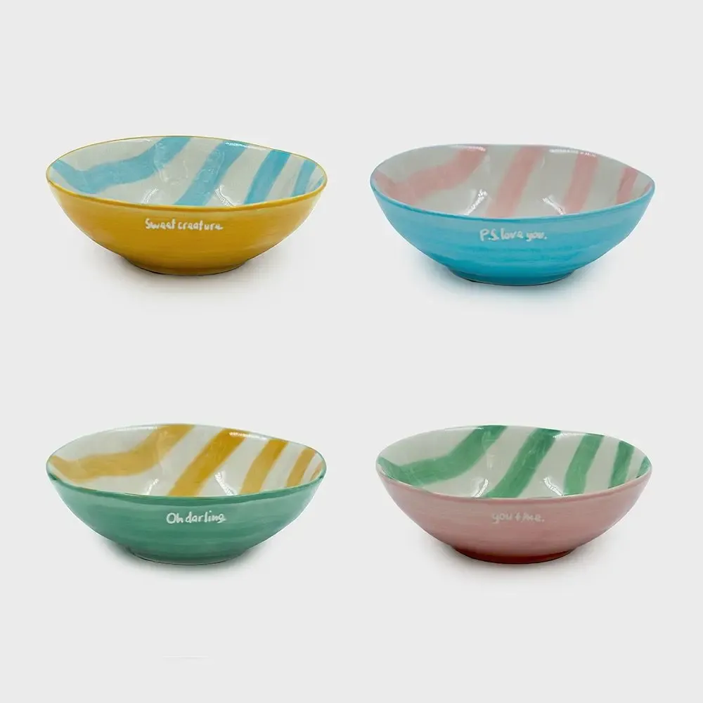 Bowls - Bowl sway small / set of 4 - AND NOOK