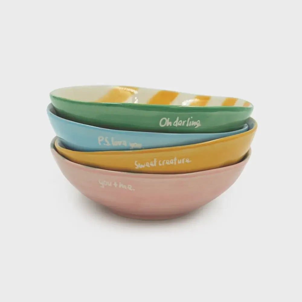 Bowls - Bowl sway small / set of 4 - AND NOOK