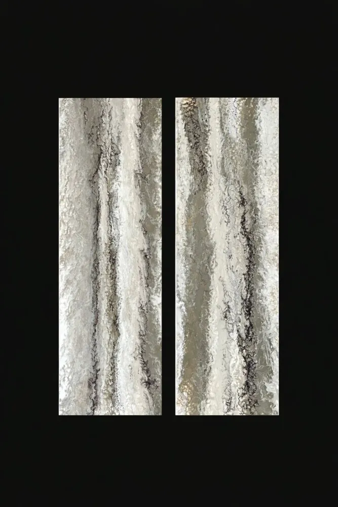 Tableaux - Diptyque · Panneau Lithic Drift 2 - TURIK&ART (KSENIIA TURIK)