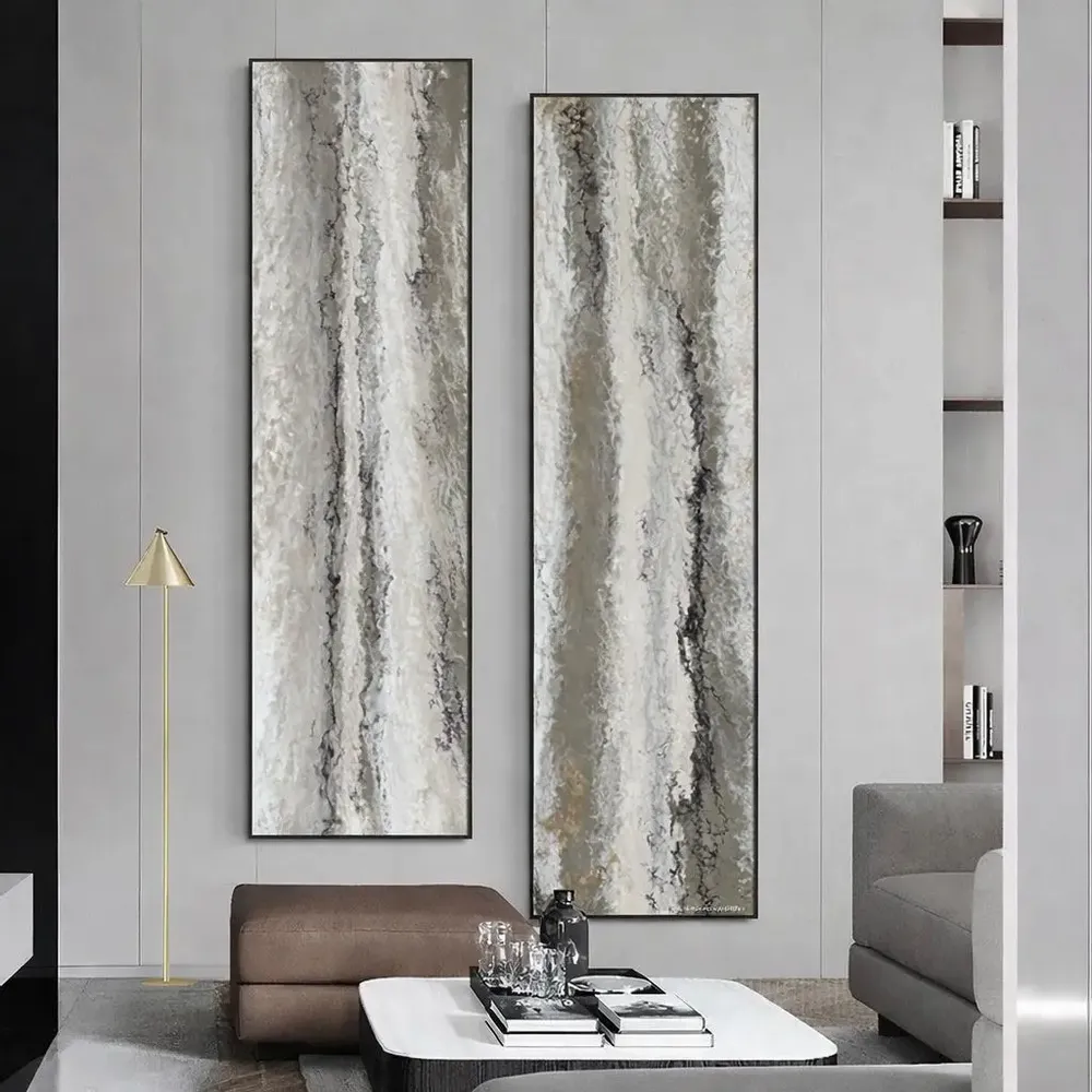 Tableaux - Diptyque · Panneau Lithic Drift 2 - TURIK&ART (KSENIIA TURIK)