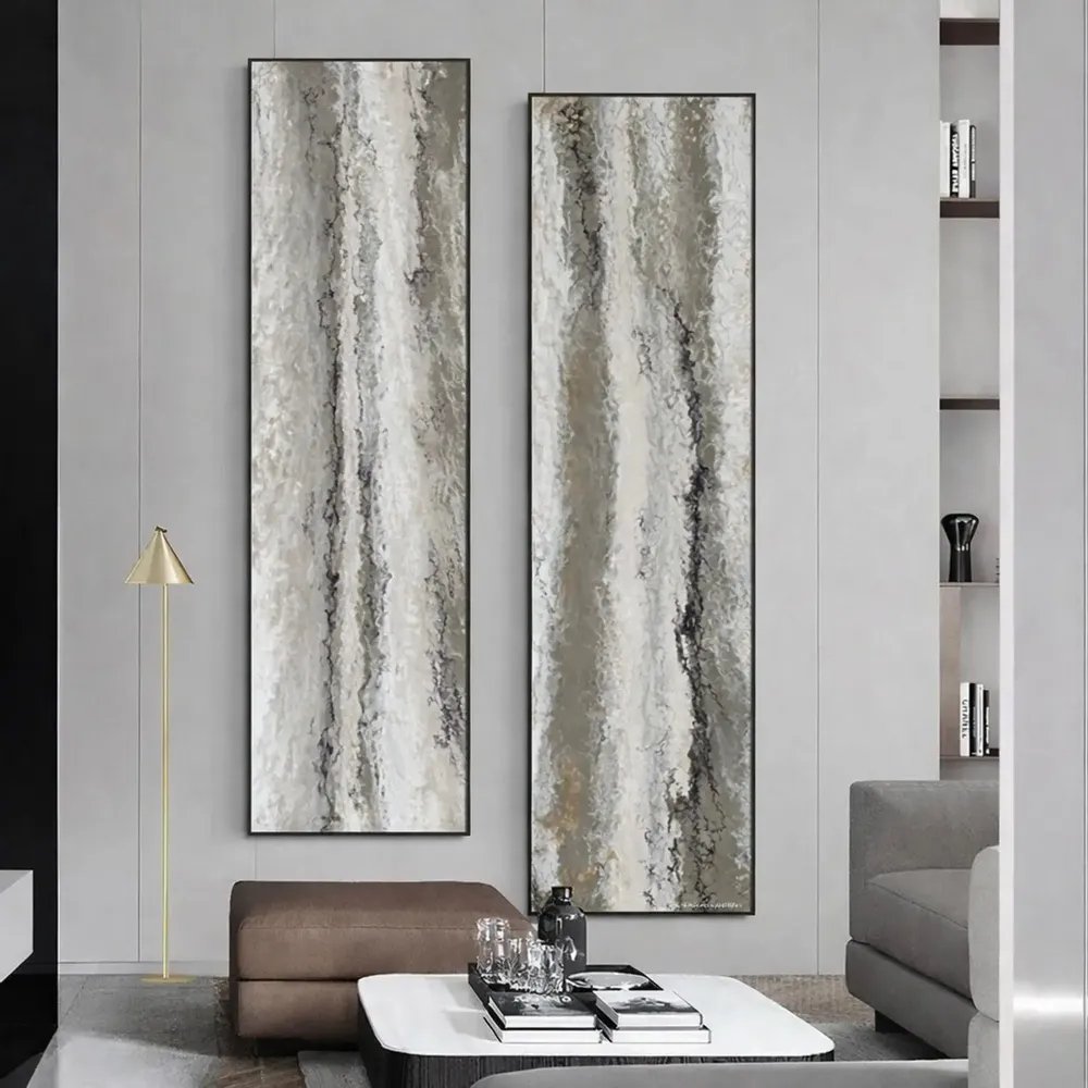 Tableaux - Diptyque · Panneau Lithic Drift 2 - TURIK&ART (KSENIIA TURIK)