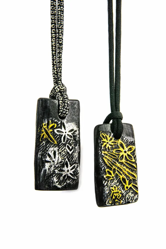 Bijoux - KIMONO - CHARCOAL ESKIMEÏT