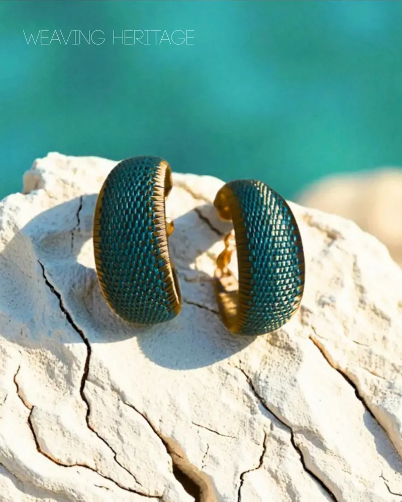 Bijoux - Joaillerie contemporaine réalisée à la main avec des fibres naturelles - KIIN GAIA SAS