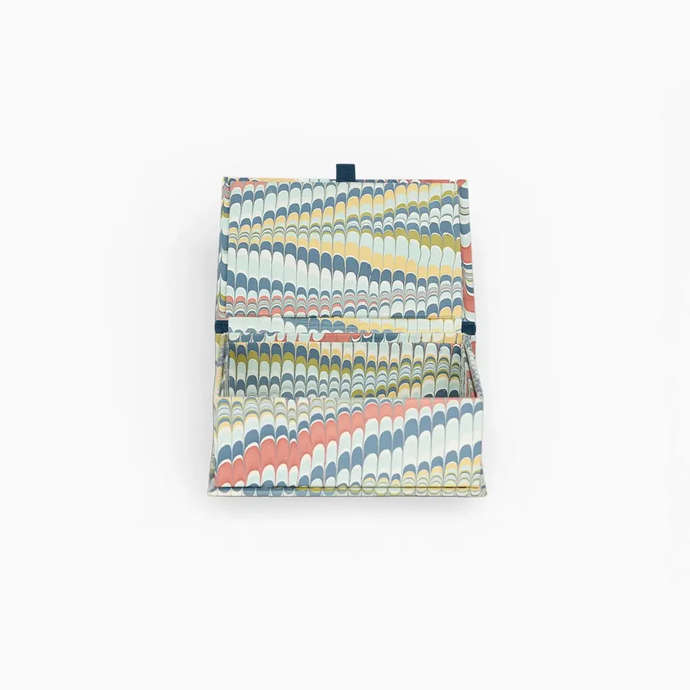 Objets de décoration - PETITE BOÎTE À SOUVENIRS MARBRÉE - OCÉAN ET MONTAGNE - CRAFT BOAT