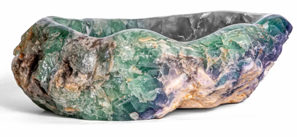 Design objects - KŪSEKI（空石), illuminated stone basin - MAISON AETHERION