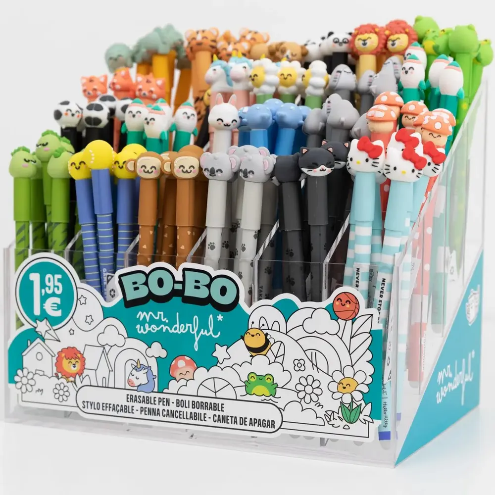 Stationery - BO-BOS: Collectible erasable pens - MR. WONDERFUL
