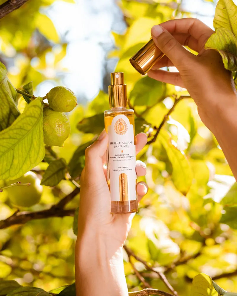 Steam rooms - Orange Blossom Fragrant Argan Oil - PURE HERITAGE ESSAOUIRA