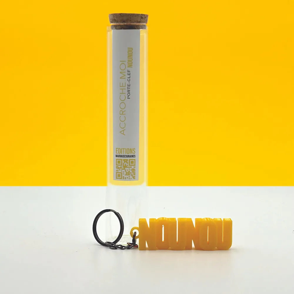 Cadeaux - Porte-clés à message – NOUNOU - MAUVAISES GRAINES