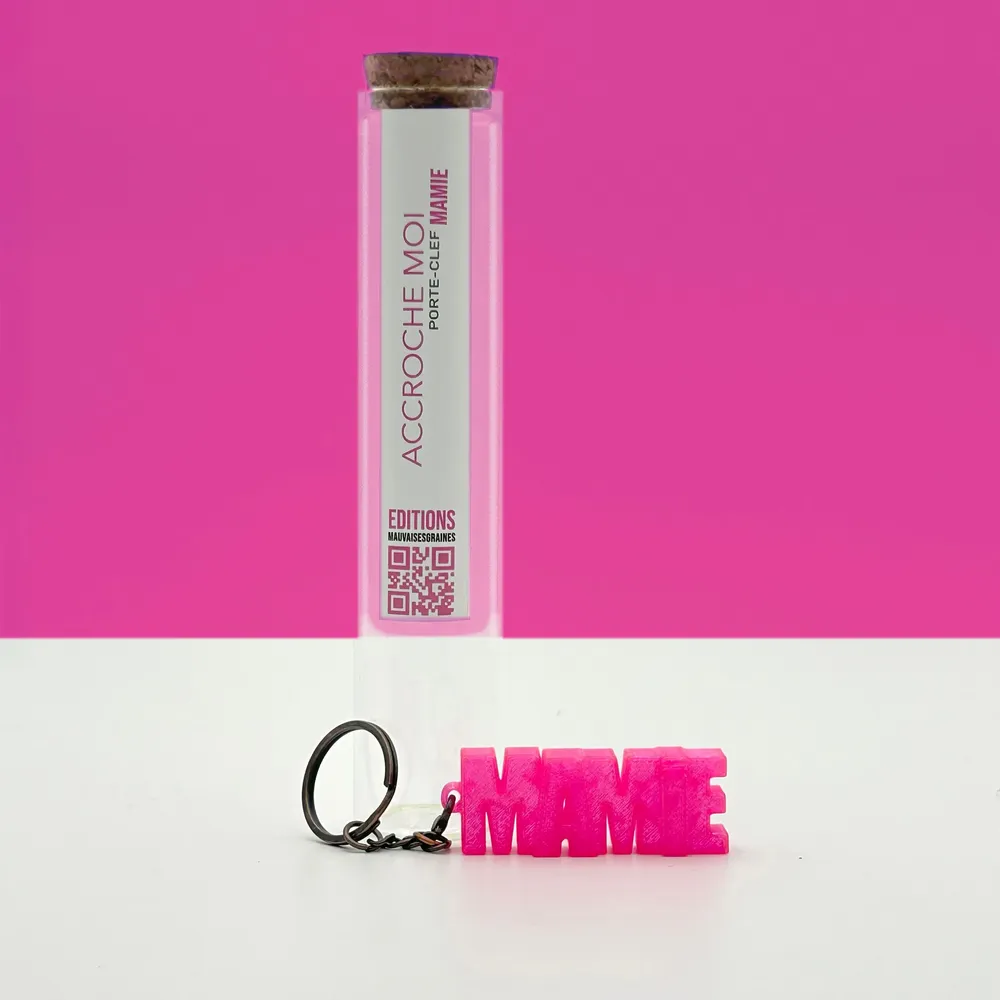 Objets de décoration - Porte-clés à message – MAMIE - MAUVAISES GRAINES