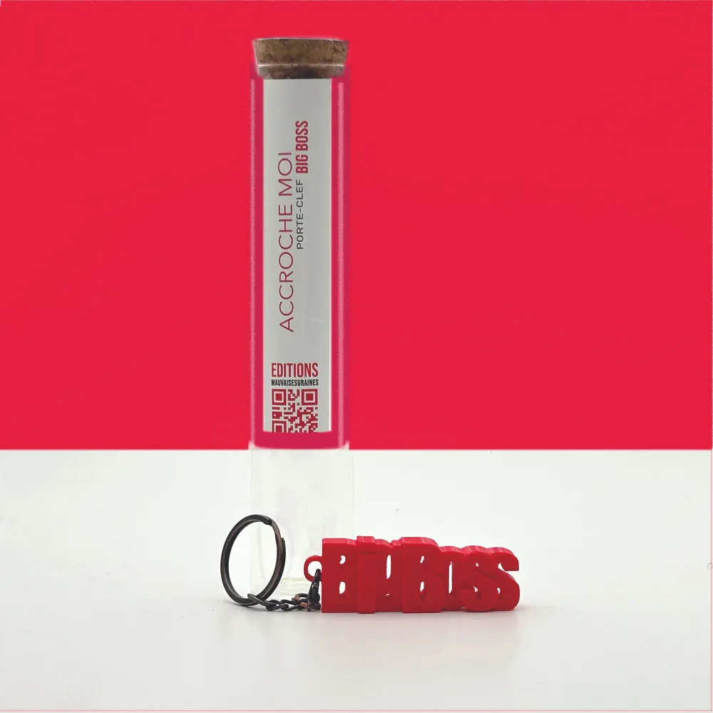 Petite maroquinerie - Porte-clés à message – Big Boss - MAUVAISES GRAINES