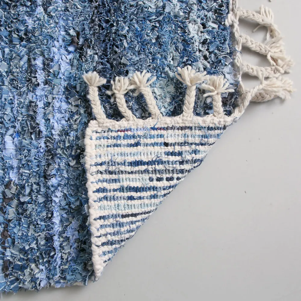 Autres tapis - Tapis Boucherouite en jean - CASA AMAR