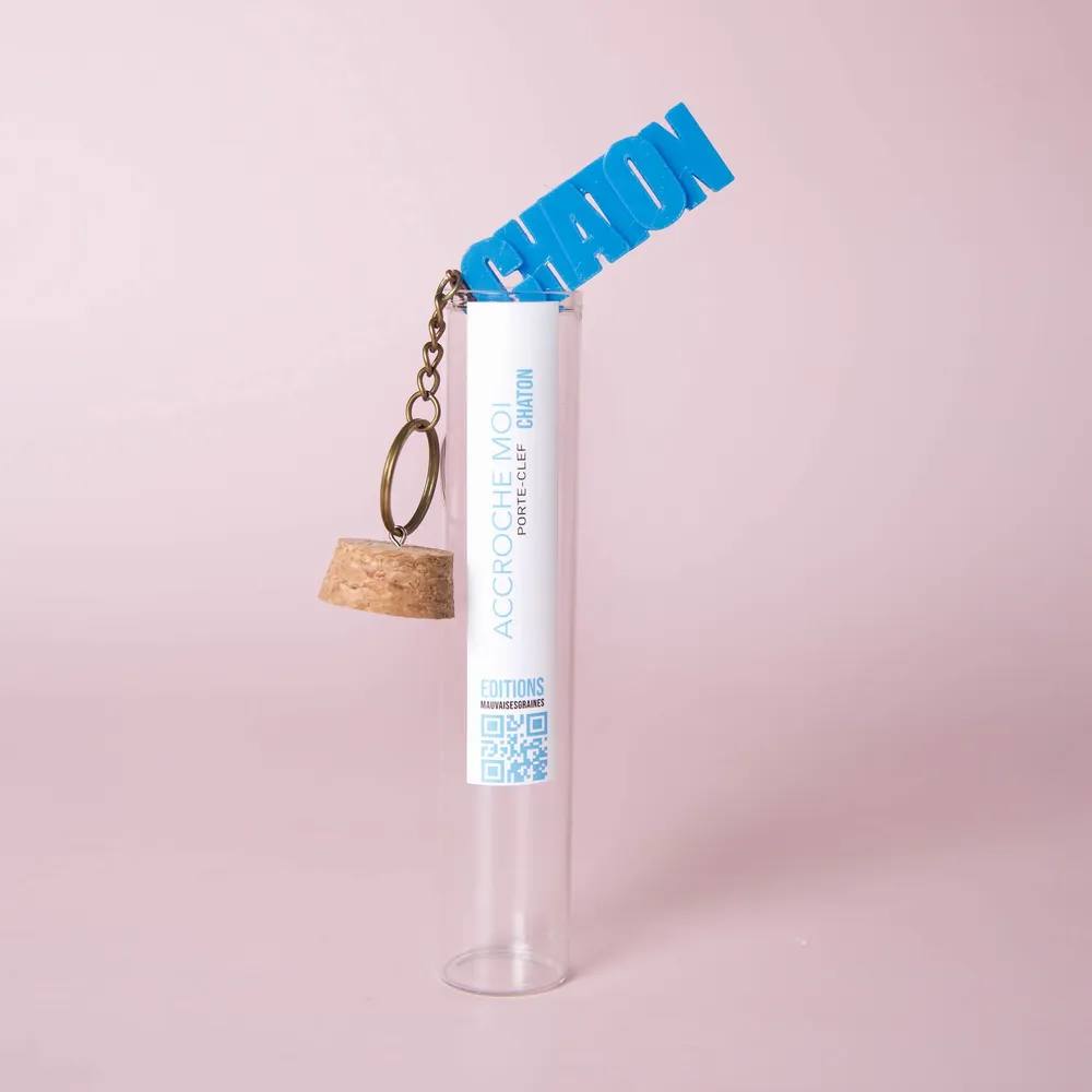 Cadeaux - Porte-clés à message – CHATON - MAUVAISES GRAINES