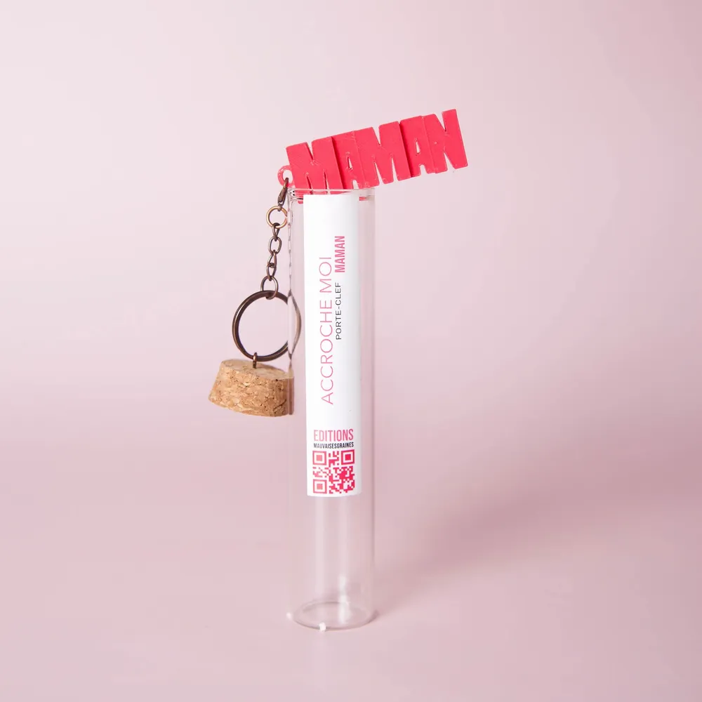 Cadeaux - Porte-clés à message – MAMAN - MAUVAISES GRAINES