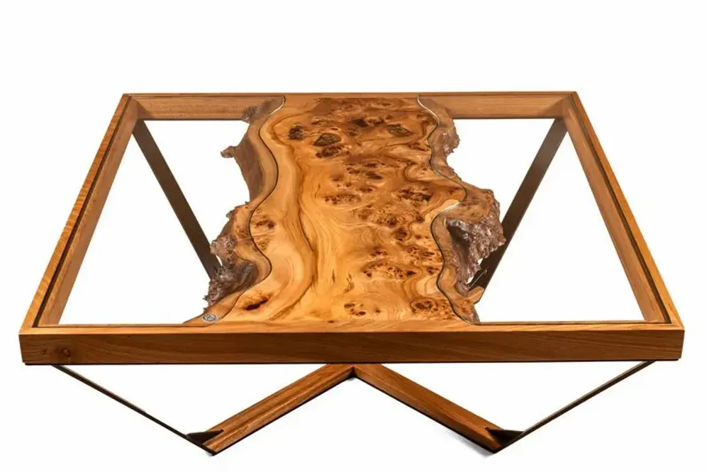 Design objects - Art and Material coffee table - HERON DESIGN