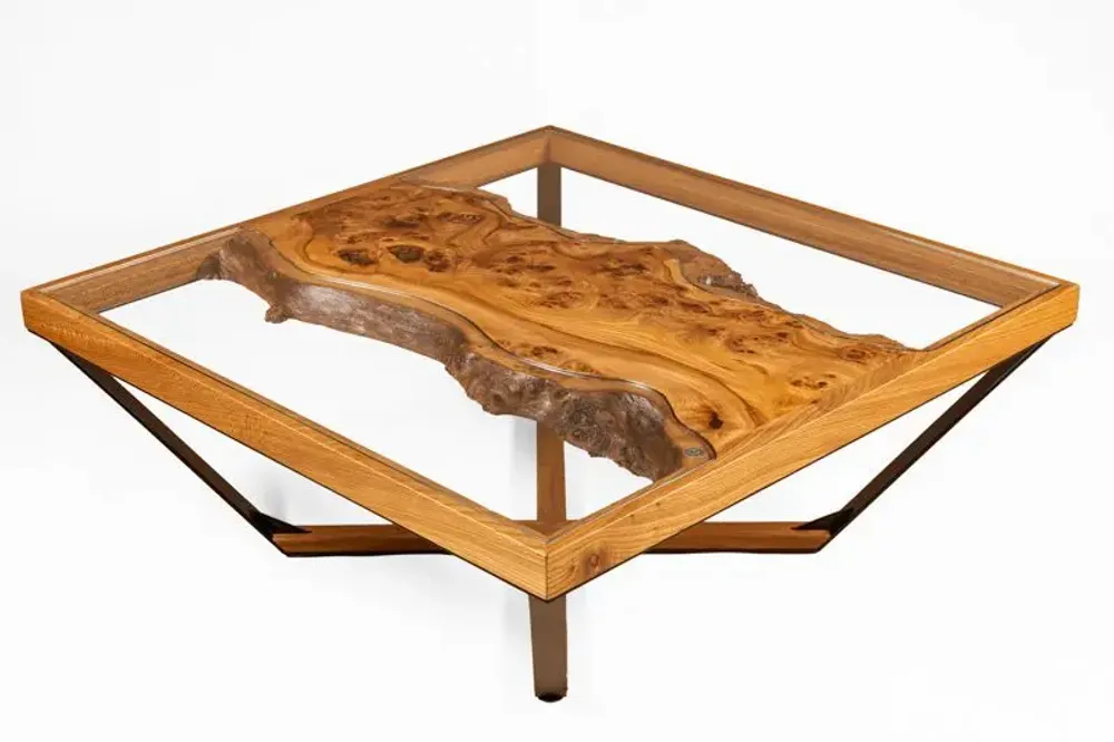 Design objects - Art and Material coffee table - HERON DESIGN