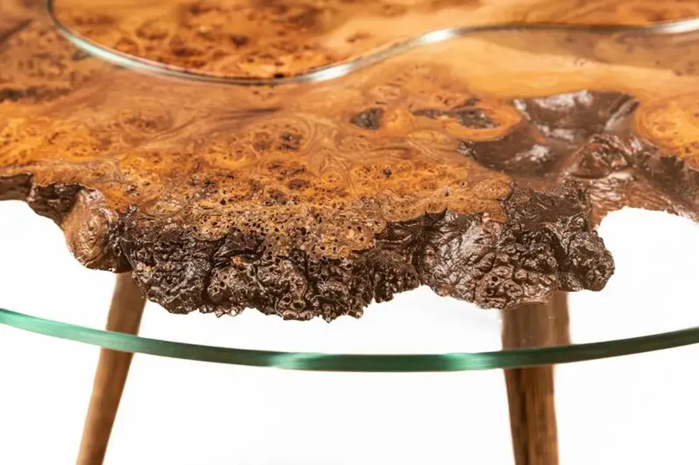 Pièces uniques - Table basse Okinawa - HERON DESIGN