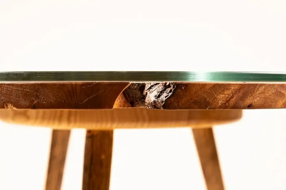 Pièces uniques - Table basse Okinawa - HERON DESIGN