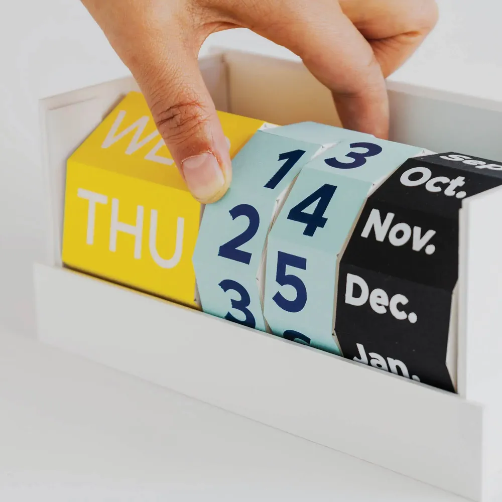 Autres fournitures bureau  - Calendrier perpétuel Toki - P4P