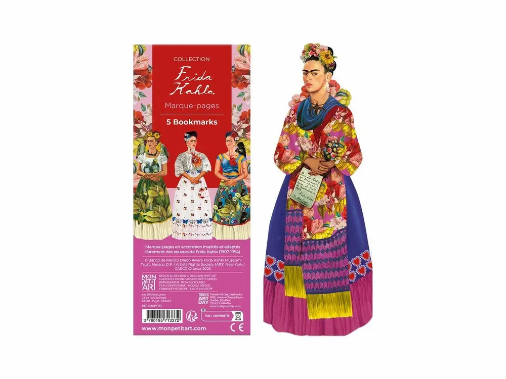 Papeterie - Marque-Pages Frida Kahlo - MON PETIT ART
