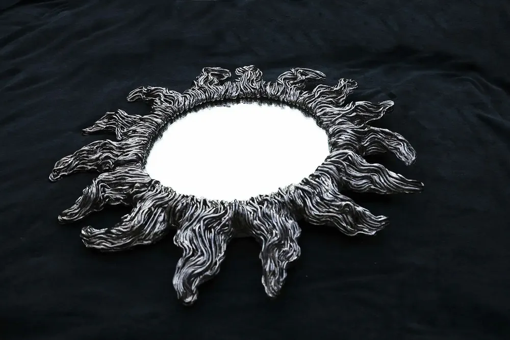 Objets de décoration - SUN MIRROR -MIROIR soleil - VALÉRIE LEBRUN SCULPTURE