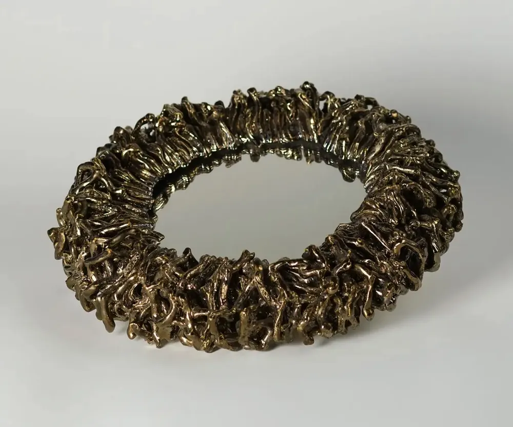 Objets de décoration - SUN MIRROR -MIROIR soleil - VALÉRIE LEBRUN SCULPTURE