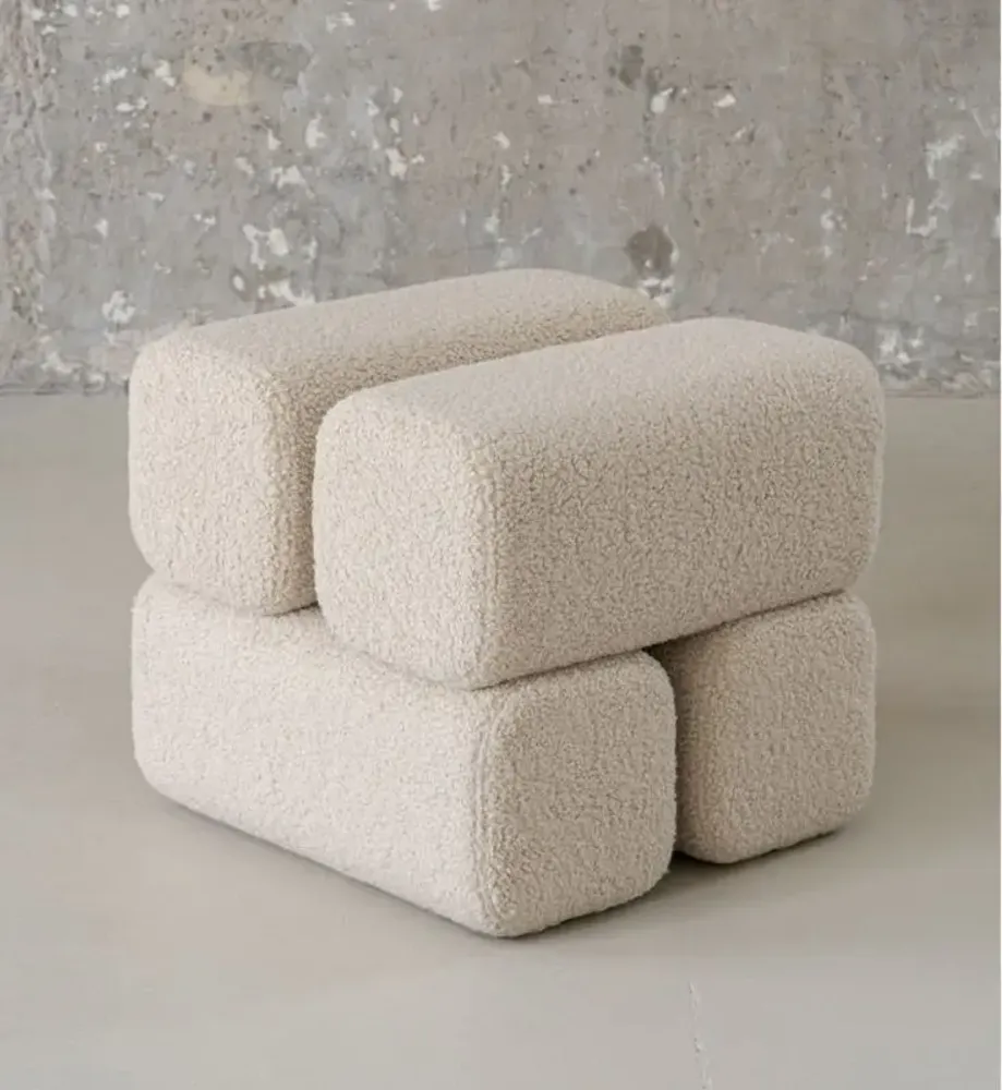 Poufs - Pouf DROVA 4 - GALERIE SANA MOREAU