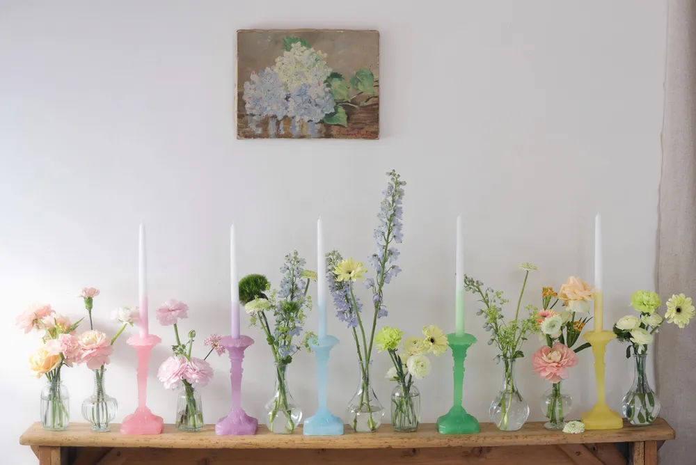 Objets de décoration - Bougies Bicolores - CIERGERIE DES PREMONTRES