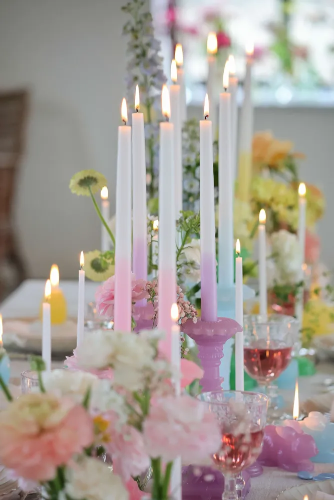 Objets de décoration - Bougies Bicolores - CIERGERIE DES PREMONTRES