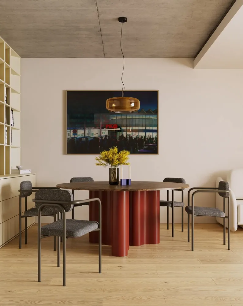 Meubles de cuisines  - Table à manger BULB SBU01 - UPPER HALF