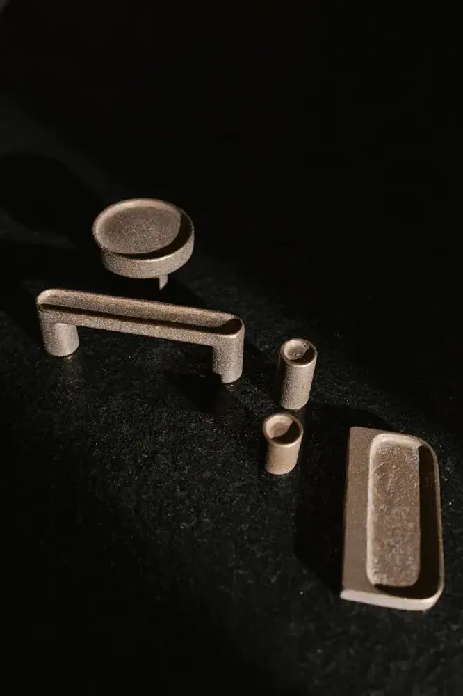 Decorative Ironwork - Dauby door handle Cast/50F - DAUBY SA