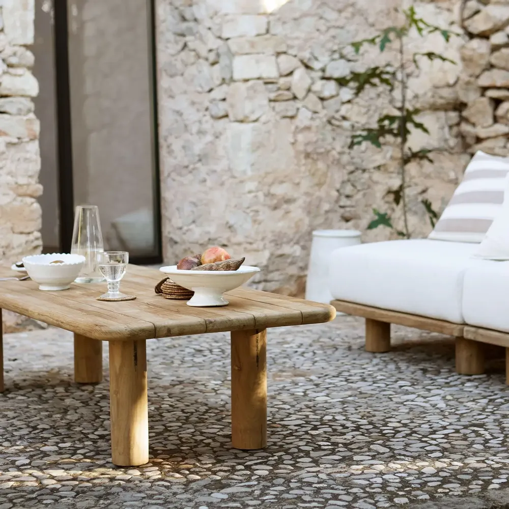 Lawn chairs - Teak outdoor furniture - TINEKHOME